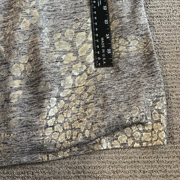 Dress The Population Emery Metallic Jersey Open Back Dress SZ M - Picture 11 of 12